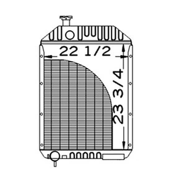 Aftermarket Radiator A62852 - main
